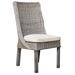 Panama Jack Sunroom Exuma Dining Chair Upholstered/Wicker/Rattan | 41 H x 21 W x 25 D in | Wayfair PJS-3001-KBU-SC/SU-738