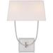 Visual Comfort Signature Collection Chapman & Myers Venini 18 Inch Wall Sconce - CHD 2621PN-L