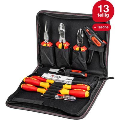 Werkzeug Set Elektriker gemischt 13-tlg. in Tasche (36389) - Wiha