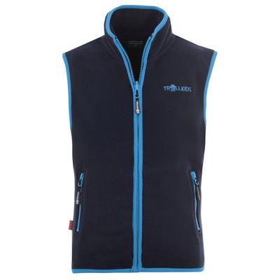 Trollkids - Kid's Arendal Vest - Fleeceweste Gr 116 blau