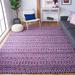 Blue/Indigo 108 x 0.37 in Area Rug - Mistana™ Christa Geometric Fuchsia/Navy Area Rug | 108 W x 0.37 D in | Wayfair