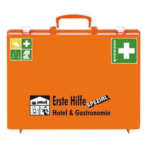 Erste-Hilfe-Koffer »SPEZIAL MT-CD Hotel & Gastronomie« – nach überarbeiteter DIN, SÖHNGEN, 40x30x15 cm