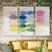 Wrought Studio™ A Premium 'Color Melt II' Print Multi-Piece Image on Canvas in White | 24 H x 36 W x 1.5 D in | Wayfair