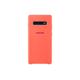 Samsung Silicone Cover für Galaxy S10+ , Rosa (Pink)