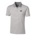 Men's Cutter & Buck Gray Mississippi State Bulldogs Forge Tonal Stripe Tailored Fit Polo Shirt