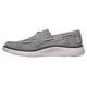 Skechers Men's Status 2.0- Lorano Boat Shoes, Lt Gray Canvas, 12 UK