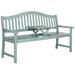 Mischa Bench in Beach House Blue - Safavieh FOX6703C