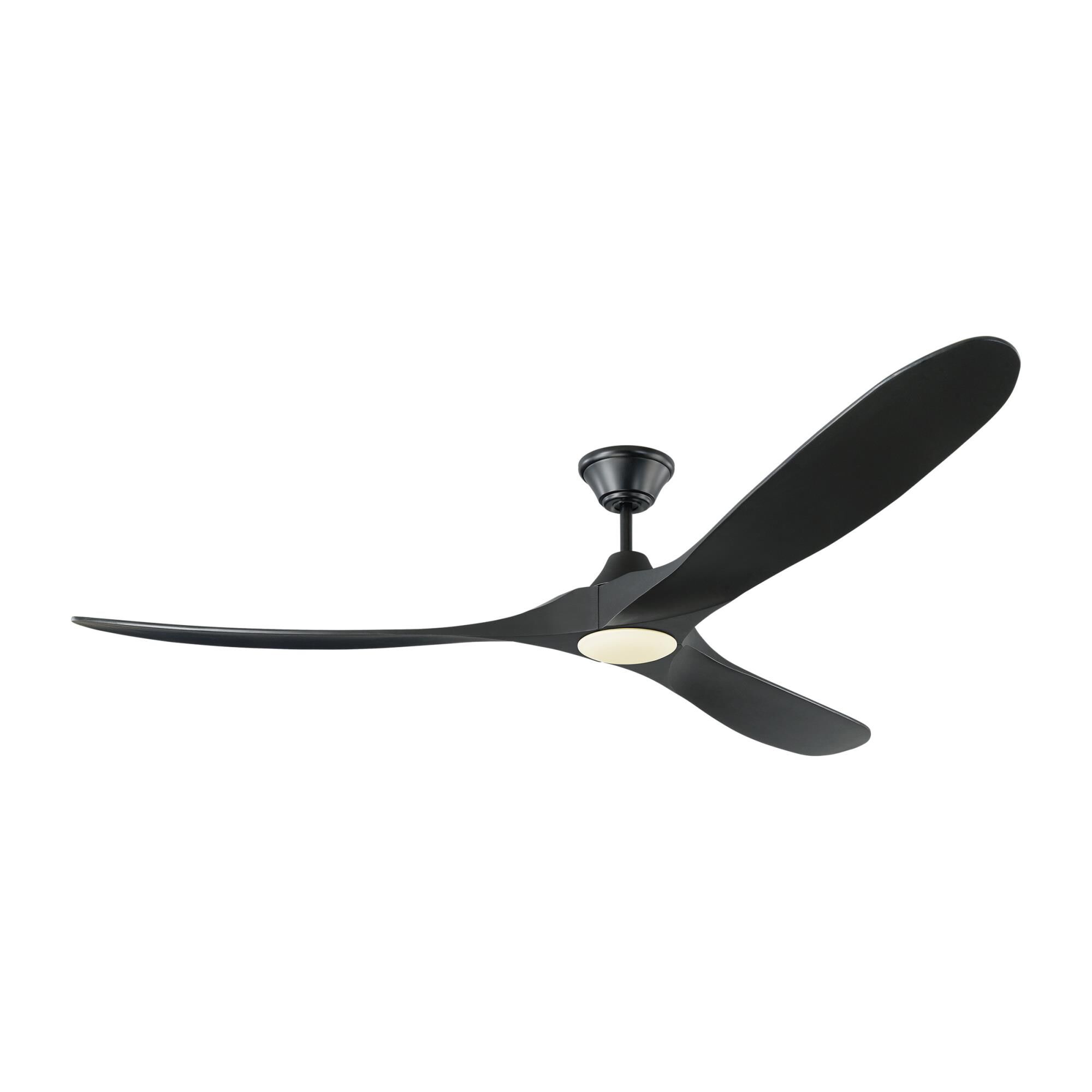 Visual Comfort Fan Collection Maverick Max 70 Inch Ceiling Fan with Light Kit - 3MAVR70BKBKD