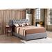Glory Furniture Marilla Tufted Standard Bed Upholstered/Faux leather | 48 H x 79 W x 88 D in | Wayfair G1505C-KB-UP