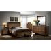 Wrigley Low Profile Platform Bed Wood in Brown Laurel Foundry Modern Farmhouse® | 55.5 H x 79.38 W x 85.13 D in | Wayfair