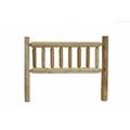 Highland Dunes Dorfman Slat Headboard Wood in Brown | 48 H x 81 W x 4 D in | Wayfair LNPK5035 37995468