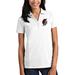 "Women's Antigua White Portland Trail Blazers Tribute Polo"