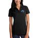 "Women's Antigua Black Orlando Magic Tribute Polo"