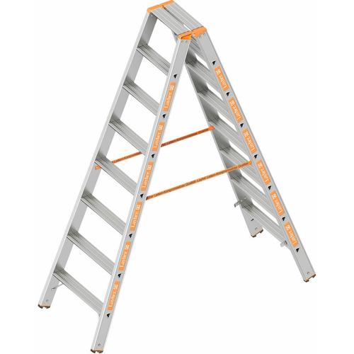 Layher – Topic 1043 Stufenstehleiter 2×8 Stufen