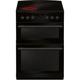 Amica AFC6550BL Freestanding Electric A/A Rated Cooker -Black