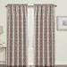 Home Soft Things Coventry Geometric Curtain Panels 84.0 H in brown/gray/pink/redPolyester | 60" W X 84" H | Wayfair CTNCTR6084PPL