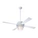 Modern Fan Company Stella 52 Inch Ceiling Fan with Light Kit - SLA-WH-52-BK-LED-004