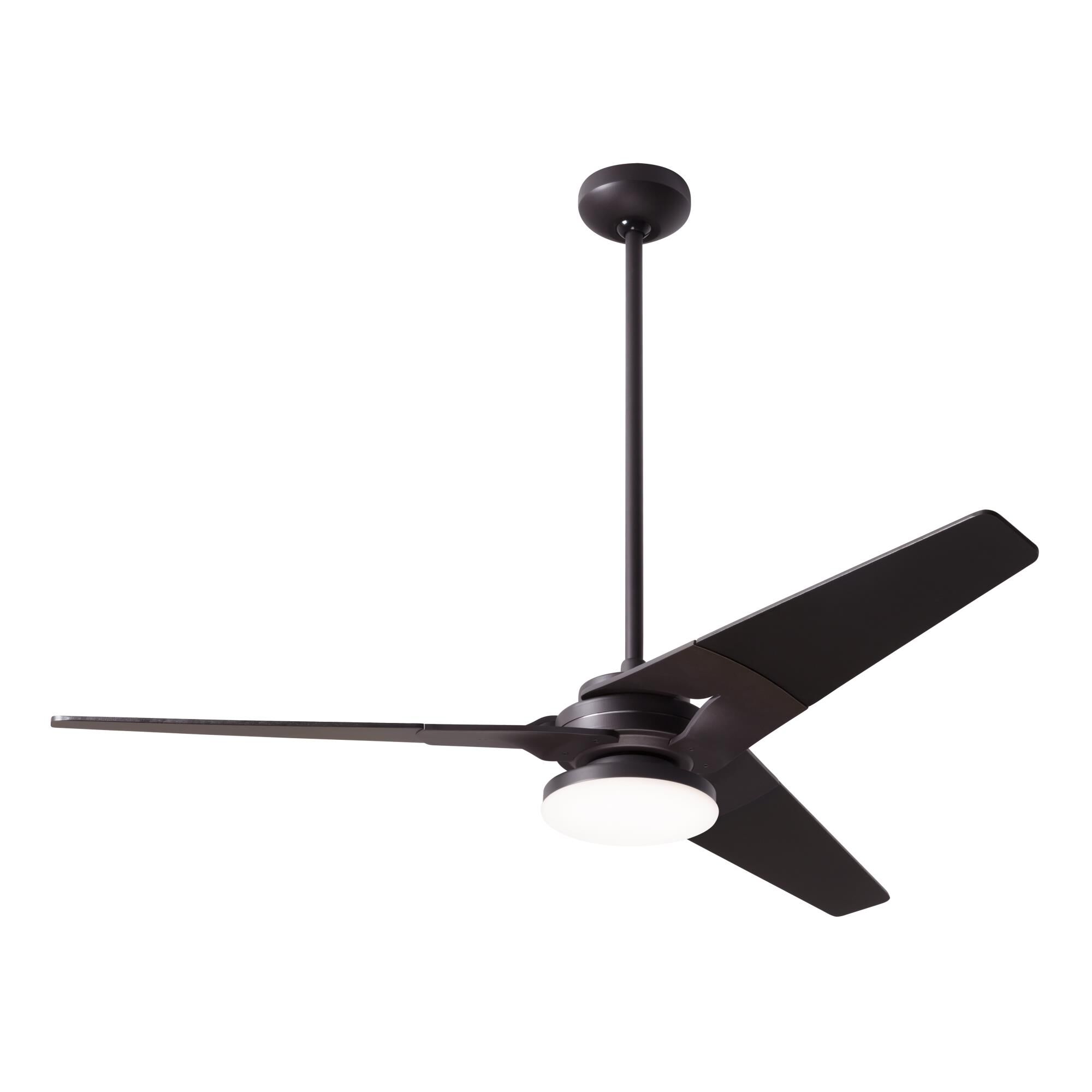 Modern Fan Company Torsion 52 Inch Ceiling Fan with Light Kit - TOR-DB-52-BK-272-004