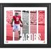 Joshua Jacobs Alabama Crimson Tide Framed 15" x 17" Player Panel Collage