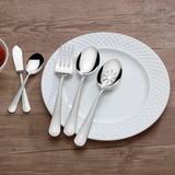 Mikasa Virtuoso Frost 65-Piece Stainless Steel Flatware Set, Service for 12 Stainless Steel in Gray | Wayfair 5174908