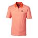 Men's Cutter & Buck Orange Cleveland Browns Big Tall Forge Tonal Stripe Polo