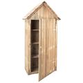 Armoire de jardin en bois - Wissant - Vert