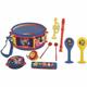 Lexibook Paw Patrol Chase Marshall Musikspielzeug, Musik-Set, 7 Musikinstrumenten (Trommel, Maracas, Castanet, Harmonika, Blockflöte, Trompete, Tamburin), Spielzeug Bequem zu tragen, Blau/Gelb, K360PA