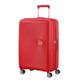 American Tourister Soundbox - Spinner M Erweiterbar Koffer, 67 cm, 81 L, Rot (Coral Red)