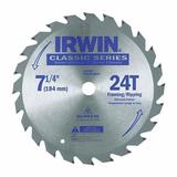 IRWIN 25130 7-1/4" Circular Saw Blade,Steel,PK25