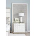 Bernhardt Axiom 3 - Drawer Bachelor's Chest in White/Gray Wood in Brown/Gray/White | 32.13 H x 33.63 W x 19 D in | Wayfair 381236