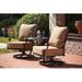 Darby Home Co Waconia Rocker Swivel Recliner Patio Chair w/ Cushions | 37 H x 27.5 W x 33.5 D in | Wayfair 29D98560452C4C79A454BD85FD6D0BCF