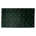 Black/Green 76 x 53 x 0.25 in Area Rug - Latitude Run® Avicia Astrology Green/Black Area Rug Polyester | 76 H x 53 W x 0.25 D in | Wayfair