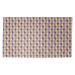 Brown 40 x 26 x 0.25 in Area Rug - Latitude Run® Avicia Retro Diamonds Area Rug Metal | 40 H x 26 W x 0.25 D in | Wayfair