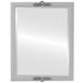 House of Hampton® Wingate Rectangle Traditional Beveled Accent Mirror Wood in Brown | 21 H x 17 W x 1 D in | Wayfair