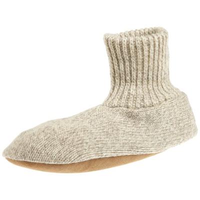 MUK LUKS Men's Ragg Wool Slipper Natural X-Large(11.5-12.5)