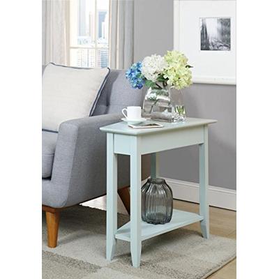 Convenience Concepts 7105060SF American Heritage Wedge End Table, Sea Foam