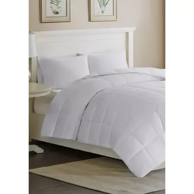 Sleep Philosophy Maximum Warmth Sateen White Down Alternative Thinsulate Comforter - White - King
