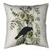 World Menagerie Maciejewski American Crow Indoor/Outdoor Throw Pillow Polyester/Polyfill/Synthetic | 20 H x 20 W x 3 D in | Wayfair