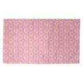 Pink 40 x 26 x 1 in Area Rug - Latitude Run® Avicia Koi Fish & Waves Area Rug Metal | 40 H x 26 W x 1 D in | Wayfair