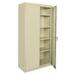 Sandusky Cabinets Classic Series - Shelf Storage Cabinet Stainless Steel in Brown | 78 H x 36 W x 18 D in | Wayfair CA41361878-07