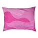 Tucker Murphy Pet™ Byrge Hand Drawn Waves Cat Designer Pillow Fabric in Pink | 42 H x 52 W x 17 D in | Wayfair B66E590D3233455E8680462C65D03CCE