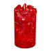 Winston Porter Candy Apple Scented Pillar Candle Paraffin in Red | 5 H x 4 W x 4 D in | Wayfair AA9895B8FC414E4895B6F70AC9286DB2