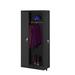 Tennsco Corp. Deluxe 78"H x 36"W x 24"D 2 Door Storage Cabinet in Black | 78 H x 36 W x 24 D in | Wayfair 7824W -3