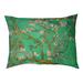 Tucker Murphy Pet™ Burk Almond Blossom Dog Pillow Polyester in Green | 17 H x 52 W in | Wayfair E0077A8DF0FF4F4092F2CB9C4D7C3E6B