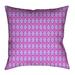 Latitude Run® Avicia Geometric Throw Pillow Polyester/Polyfill blend in Pink | 28 H x 28 W x 9.5 D in | Wayfair 408741D036484811A464D4E2A912095B