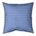 Latitude Run® Avicia Lined Diamonds Indoor/Outdoor Throw Pillow Polyester/Polyfill blend in Pink/Blue | 20 H x 20 W x 3 D in | Wayfair
