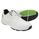 Ram Golf Player Mens Waterproof Golf Shoes -White/Green- UK 9