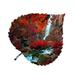 Loon Peak® Red Falls Aspen Leaf Wall Décor Metal in Gray/Red | 6 H x 7 W x 1 D in | Wayfair CF30037A389044BAB7D52D98F10D721D