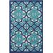 Aloha Navy Indoor/Outdoor Area Rug - Nourison ALH14