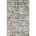 Gray 39 x 0.25 in Area Rug - Canora Grey Overbey Abstract Handmade Hand Knotted Area Rug Viscose | 39 W x 0.25 D in | Wayfair